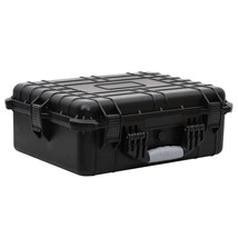 vidaXL Portable Flight Case Black 20.5&quot;x15.7&quot;x7.5&quot; PP - £127.43 GBP