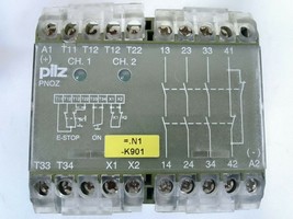 Pilz PNOZ 24V DC 3S10 Safety Time Relay 474695 - £30.36 GBP