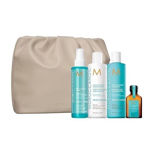Moroccanoil Holiday Frizz Control Hair Set , Brand New in Pouch