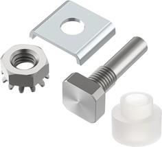 Glass Shower Door Pivot Repair Kit With Nylon Pivot Bushing #Spb12 And Stainless - £25.42 GBP