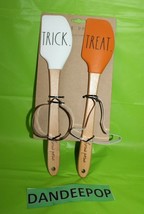 Rae Dunn 2 Piece Spatula With 2 Piece Cookie Cutter Pumpkin Witch Hat Halloween - £27.53 GBP