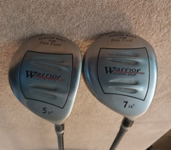 TZ GOLF - Warrior Custom Golf 21* 5 &amp; 24* 7 Woods SET R Flex Graphite Sh... - £33.23 GBP