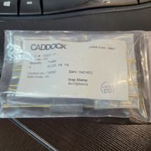 CADDOCK  ML226 1MEG 1% 1M FIXED RESISTER MIL RARE NEW $24 - $23.39