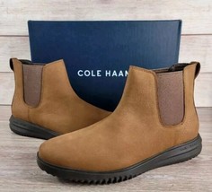 NEW Cole Haan Grand Chelsea Boot Shoes Men&#39;s Size 9 Nubuck Dress Casual ... - £46.88 GBP