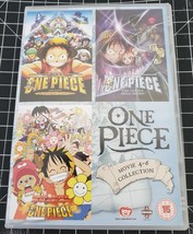 One Piece Movie 4 5 6 Collection 2 Region 2 EU PAL Anime DVD - $27.50