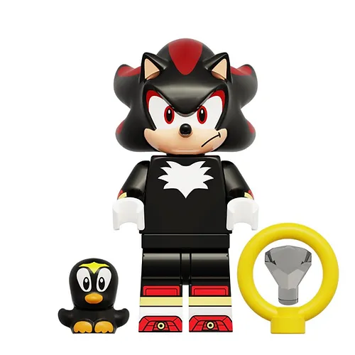 Shadow Sonic the Hedgehog 3 Movie Minifigure - $117.56 MXN