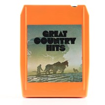 Great Country Hits (8-Track Tape REFURBISHED, Epic) N18 10266 RARE Tammy... - £35.26 GBP