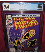 NEW MUTANTS #1 MARVEL COMIC 1983 CGC 9.4 NM WHITE PAGES - £62.65 GBP