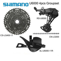 Shimano CUES U6000 4pcs 11 Speed Groupset Cassette Shifter Rear Deraille... - £110.31 GBP+