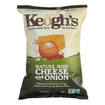 3 Pack Dubliner Irish Cheese And Onion Potato Chips 4.4 Oz Each - £29.28 GBP