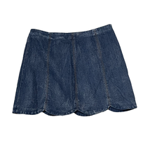 Altar&#39;d State Womens Denim Jean Skirt Size 30&quot; Waist 100% Cotton Blue - £12.42 GBP
