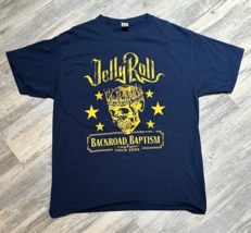 Jelly Roll Backroad Baptism 2023 Tour T-Shirt Size Large Concert Music - $14.49