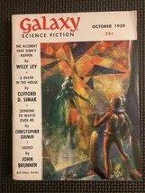 Galaxy Science Fiction October 1959  Willy Ley Christopher Grimm - $6.35