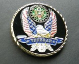 ARMY VETERAN EMBOSSED PATRIOTIC SERIES CHALLENGE COIN 1.6 INCHES NEW - $10.45
