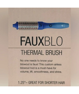 Calista FauxBlo Thermal Brush (Shappire) 1.25 Great For Short Hair - £37.71 GBP