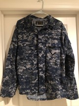 Vintage Jacket Flying Cross Exclusively US Naval Academy Uniform Camouflage - £58.50 GBP
