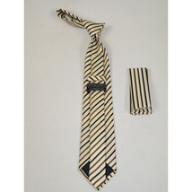 Men's Tie and Hankie Set Soft Microfiber Silky Vito Rofolo by J.Valintin VTR-2 image 2