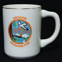 Boy Scouts VTG BSA Mug Cup Oregon, Washington, Columbia Pacific Council RARE - £41.93 GBP