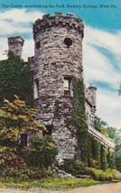 West Virginia The Castle Berkley Springs Postcard Posted 1950s Inscription - £3.15 GBP