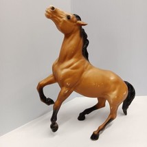 Vintage Breyer Horse #87 Semi Rearing Mustang Buckskin Diablo Made In USA 1960&#39;s - £21.96 GBP