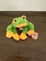 Ty Beanie Baby Smoochy The Frog 8 Inch Plush Stuffed Animal Toy - £6.61 GBP