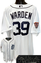 Jon Warden signed Detroit Tigers OFCMLB Majestic Authentic White Jersey #39. 68  - £106.56 GBP