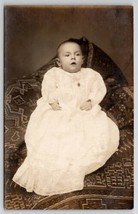 RPPC York PA Darling Baby And Hidden Mother Studio Photo c1910 Postcard K23 - £6.22 GBP