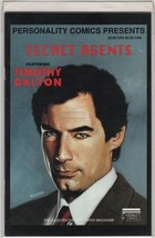 Personality Comics Presents Secret Agents #3 Timothy Dalton 1992 Signed Ltd Ed - $14.49