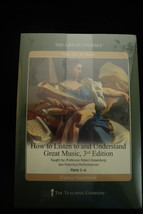 Great Courses How To Listen To &amp; Understand Great Music 3rd Robert Greenberg TB - £18.18 GBP