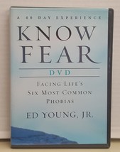 Know Fear DVD - Facing Life&#39;s Six Most Common Phobias by Ed Young, Jr - £19.89 GBP