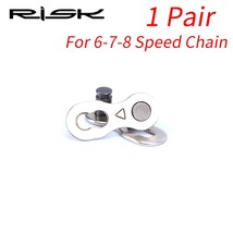 Risk Bicycle Chain Lock Quick Link 8 9 10 11 12 Speed Mtb Bike Chain Guide Squee - £32.57 GBP