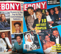 Lote De 2 Ébano Revistas 1993 10 más Popular Parejas + Mujeres At The Top Denzel - £16.93 GBP