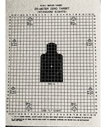 Official DOD 25 Meter Zeroing,  M16A1 series target, 2-Sided Target (Lot... - €9,19 EUR