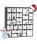Wooden Advent Calendar, Christmas Countdown Calendar Boxes 24 Drawers Nu... - $51.47 CAD
