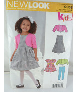 New Look by Simplicity sewing pattern Kids! 0959 sizes 3 4 5 6 7 8 dress... - $8.82 CAD
