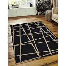 Glitzy Rugs 5 x 8 ft. Floral Hand Tufted Wool Rectangle Area Rug Brown - $4,667.44 MXN
