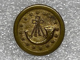 CIRCA 1820-1830, RIFLEMANS, MILITIA, BUTTON, SUPERB IMPERIAL STANDARD, R... - €82,81 EUR