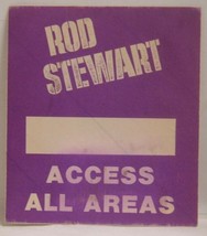 Rod Stewart - Vintage Original Cloth Tour Concert Backstage Pass - £7.86 GBP