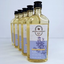 5 Aromatherapy Sleep Lavender Vanilla Body Wash Foam Bath & Body Works Vit E Aloe - £50.80 GBP