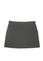 Eddie Bauer Hiking Sport Skort Skirt Women&#39;s Size 8 Dark Gray Quick Dry Stretch - £21.81 GBP