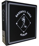 BCW Supplies Baseball Black 3&quot; Album - $15.95 CAD