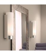 NWOT Robert Abbey B1310 &quot;Tyrone&quot; Brushed Nickel Wall Sconce - £63.76 GBP