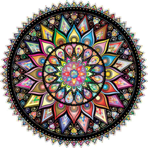 5D Mandala Diamond Painting Kits for Adults, DIY Diamond Art Full Drill Cross St - £12.09 GBP