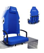 Padded Bleacher Seat  The Ultimate Reclining Stadium Chair with Full Ba... - $149.99
