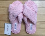 Jen &amp; Co  Pink Slippers Sz. XL New with tags - £7.82 GBP