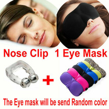 Magnetic Anti Snore Stop Snoring Nose Clip and Chin Strap Sleeping Aid Apnea - £6.03 GBP