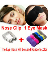 Magnetic Anti Snore Stop Snoring Nose Clip and Chin Strap Sleeping Aid A... - £6.03 GBP