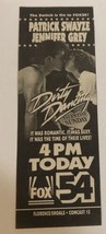 Dirty Dancing Tv Guide Print Ad Patrick Swayze TPA18 - £4.71 GBP