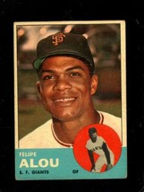 1963 Topps #270 Felipe Alou Vgex Giants *X72683 - £4.23 GBP