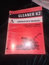 ALLIS CHALMERS F2 K2 Gleaner K-2 Operators Manual  - £33.08 GBP